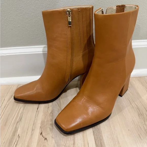 PAIGE Farah Square Toe Bootie - Picture 2 of 3